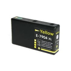 Miroluk Atramentová náplň pre Epson WorkForce Pro WF 4030 DWF kompatibilná (žltá - yellow)