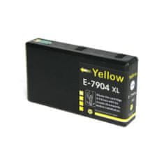 Miroluk Atramentová náplň pre Epson WorkForce Pro WF 4640 DTWF kompatibilná (žltá - yellow)