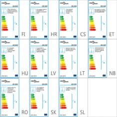 Vidaxl Luster s korálkami strieborný 8 x E14 žiaroviek