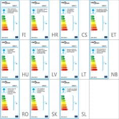 Vidaxl Závesná lampa biela a strieborná Ø50 cm E27