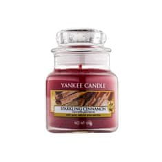 Yankee Candle Vonná sviečka Classic malý Sparkling Cinnamon 104 g