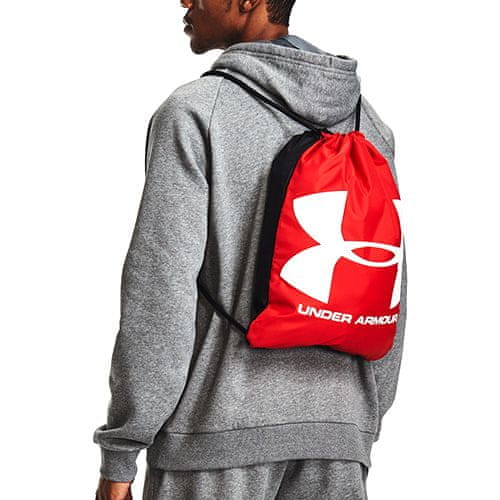  UA Ozsee Sackpack, Black/red - Shoe bag - UNDER ARMOUR -  13.79 € - outdoorové oblečení a vybavení shop