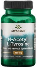 Swanson N-Acetyl L-Tyrosine, 350 mg, 60 kapsúl