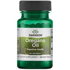 Swanson Oregano oil 10:1 (Extrakt z oregánového oleja), 150 mg, 120 softgel kapsúl