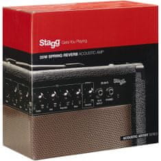 Stagg 20 AA R, kombo pre elektroakustickú gitaru, 20W