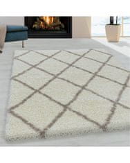 Ayyildiz AKCIA: 60x110 cm Kusový koberec Alvor Shaggy 3401 cream 60x110