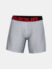 Under Armour Boxerky UA Tech 6in 2 Pack-GRY M