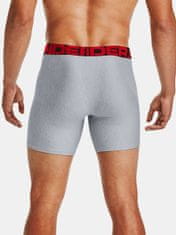 Under Armour Boxerky UA Tech 6in 2 Pack-GRY M