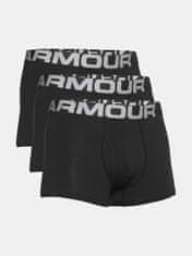 Under Armour Boxerky UA Charged Cotton 3in 3 Pack-BLK XXXL