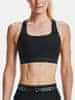 Under Armour Podprsenka Crossback Mid Bra-BLK M