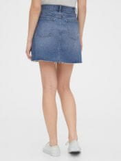 Gap Sukne high rise distressed denim skirt 26