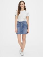 Gap Sukne high rise distressed denim skirt 26