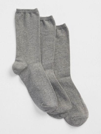 Gap Ponožky basic crew socks, 3 páry