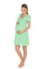 ITALIAN FASHION Dámske tehotenské prádlo Felicita green + Nadkolienky Gatta Calzino Strech, zelená, M