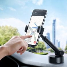 BASEUS Gravity Car Mount držiak na mobil do auta, čierny