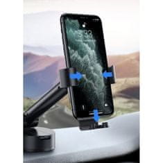 BASEUS Gravity Car Mount držiak na mobil do auta, čierny