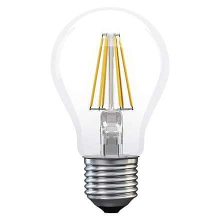 EMOS LED žiarovka Z74271 LED žárovka Filament A60 D 8W E27 neutrální bílá