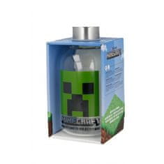 Stor Luxusná sklenená fľaša MINECRAFT 620ml, 00444