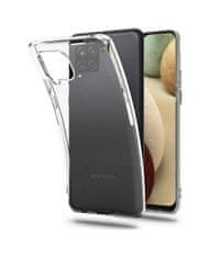 TopQ Kryt Samsung A12 silikón 2 mm priehľadný 56436