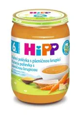 HiPP BIO Slepačia s pšeničnou krupicou 6x 190 g