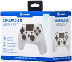 Snakebyte Game:Pad 4 S Wireless (grey) bezdrôtový ovládač pre PS4