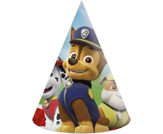 Párty klobúčiky PAW PATROL - Tlapková patrola - 6 ks