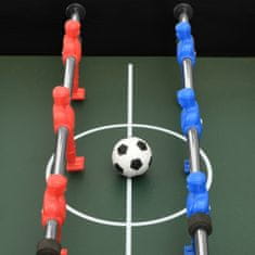 Vidaxl Mini stolný futbal 69x37x62 cm čierny