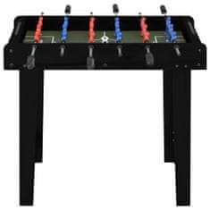 Vidaxl Mini stolný futbal 69x37x62 cm čierny