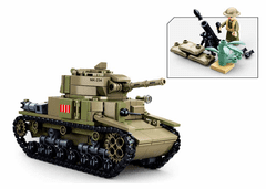 Sluban Army M38-B0711 Stredný taliansky tank 2v1