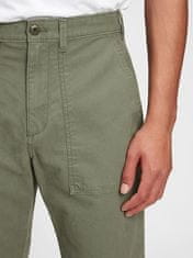 Gap Nohavice straight fit utility pant 34