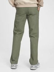 Gap Nohavice straight fit utility pant 34