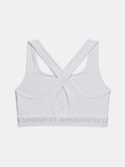 Under Armour Podprsenka UA Crossback Mid Bra-WHT XS