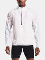 Under Armour Bunda UA Impasse Flow 1/2 Zip-WHT M