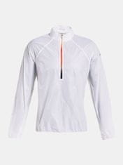 Under Armour Bunda UA Impasse Flow 1/2 Zip-WHT M