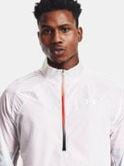 Under Armour Bunda UA Impasse Flow 1/2 Zip-WHT M