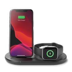 Belkin 3v1 Bezdrôtové nabíjanie pre iPhone/Apple Watch/AirPods WIZ001vfBK, čierna