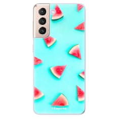 iSaprio Silikónové puzdro - Melon Patern 10 pre Samsung Galaxy S21