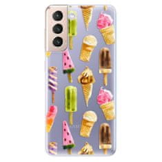 iSaprio Silikónové puzdro - Ice Cream pre Samsung Galaxy S21