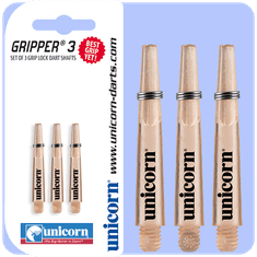 Unicorn Násadky Gripper 3 Mirage - medium - clear