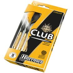 Harrows Šípky Steel Club Brass - 19g R