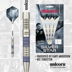 Unicorn Šípky steel Silver Star GA2 - Gary Anderson - 20g