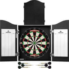 Mission Home Darts Centre - Kabinet s terčom a šípkami - Plain Black