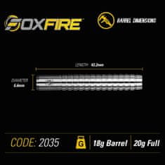 Winmau Šípky Foxfire - 20g