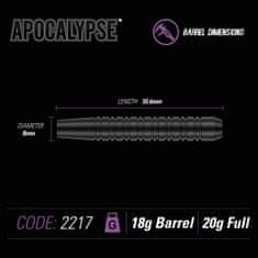 Winmau Šípky Apocalypse - Style 1 - 20g