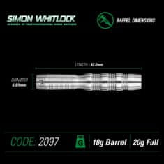 Winmau Šípky Simon Whitlock - Style 2 - 20g