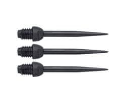 Winmau Kovové hroty - Point Converters - Black - 30 mm