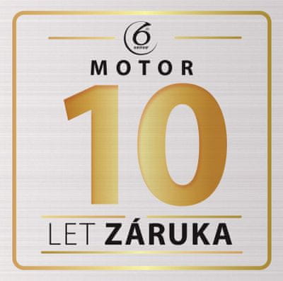 10letá záruka na motor