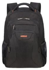 American Tourister AT WORK LAPTOP BACKPACK 17.3" Black/Orange