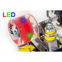 Enero Pennyboard 56cm s LED kolieskami, JOKER S-128