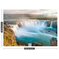 tulup.sk Fototapeta Vodopád godafoss Samolepiaca fototapeta 104x70 cm